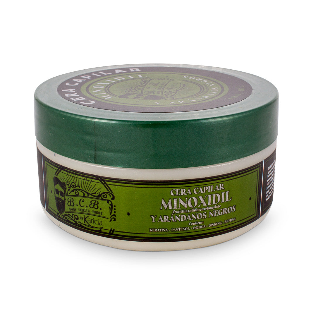 Cera con Minoxidil para Barba y Cabello Karicia