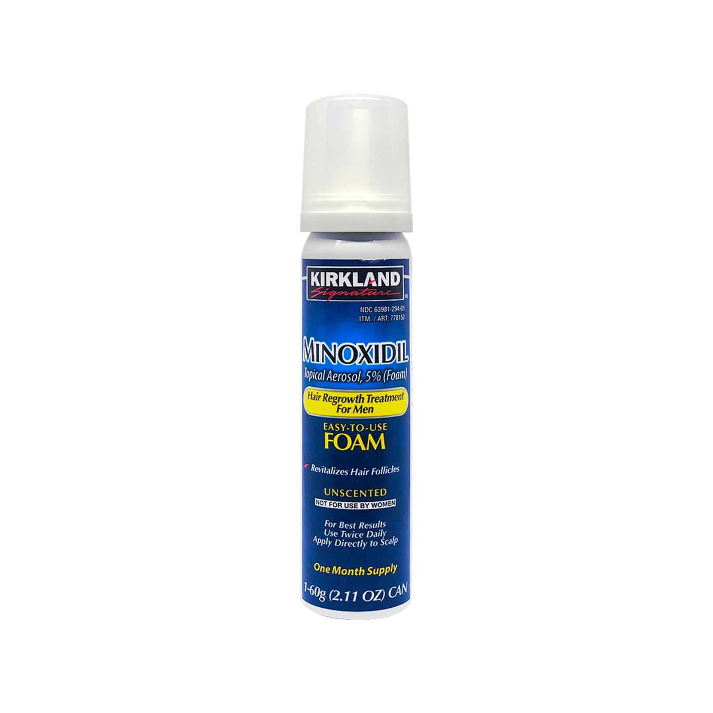 Minoxidil Kirkland 5% en Espuma