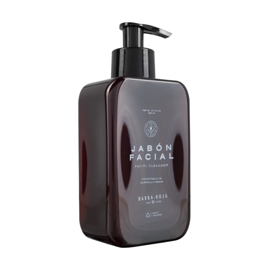 Jabón Facial Barba Roja 300ml