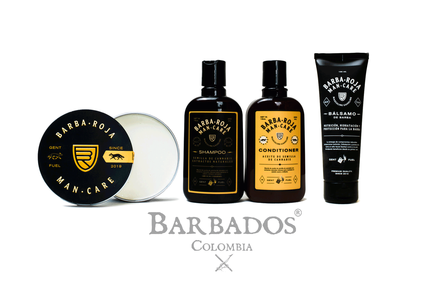 KIT BARBA·ROJA MAN·CARE