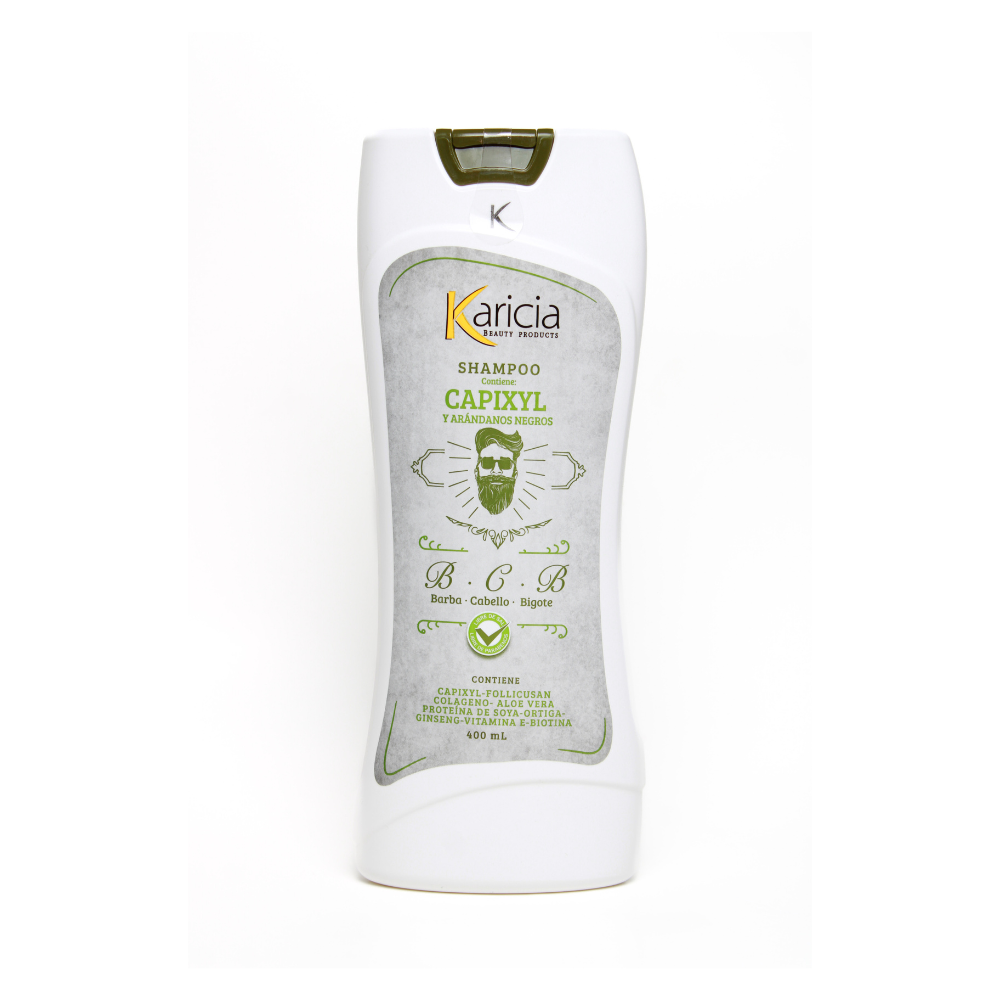 Shampoo Anticaida con Capixyl Karicia Para Hombres