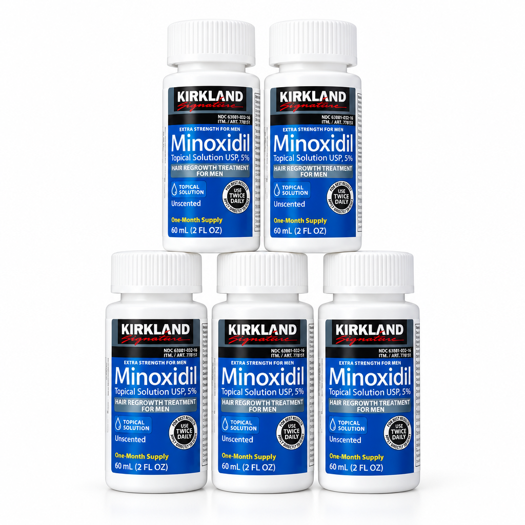 KIT Minoxidil para 5 Meses!