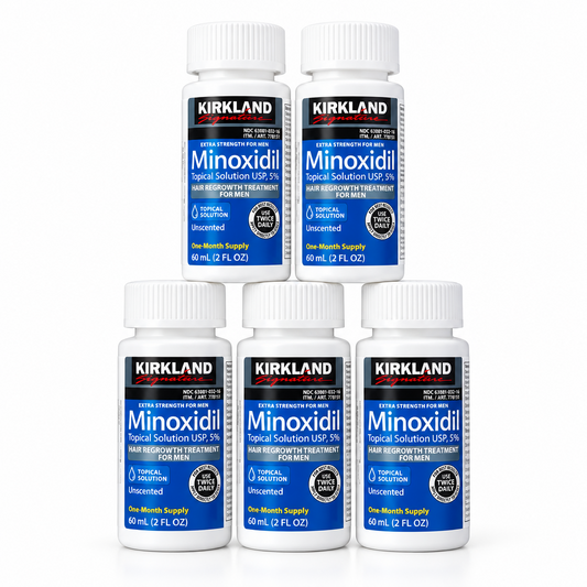 KIT Minoxidil para 5 Meses!