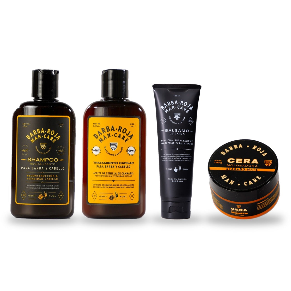Kit Barba Roja – Cuidado de la Barba