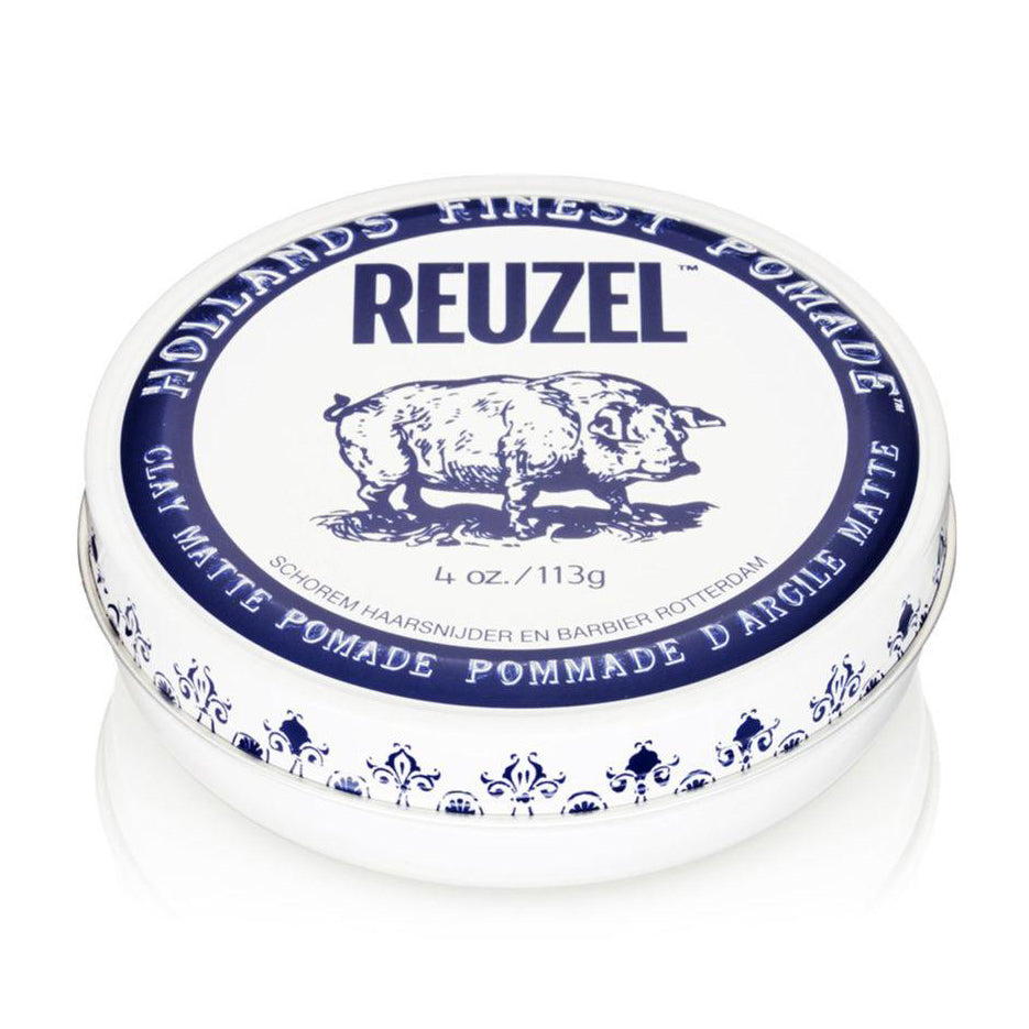 Cera Reuzel Clay Matte – Arcilla para Cabello, Acabado Mate