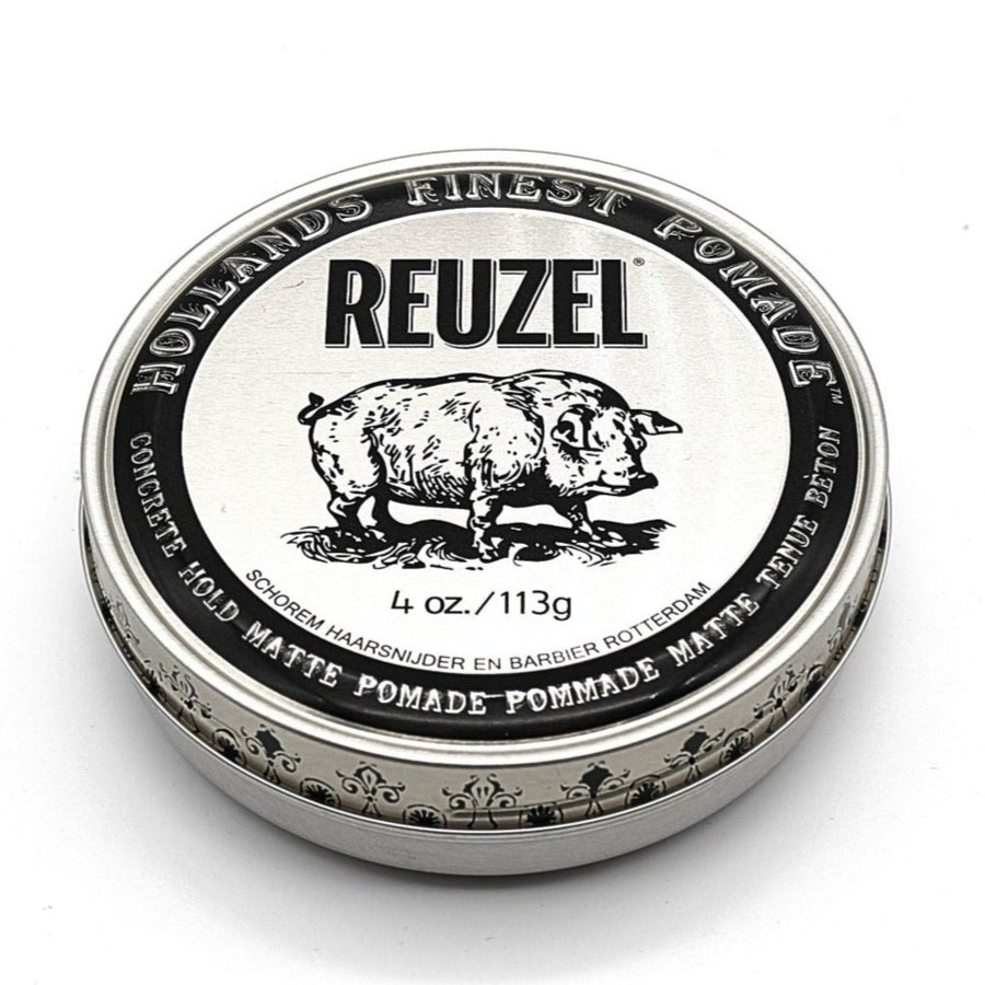 Cera Reuzel Plateada para Cabello Fino – Fijación Fuerte, Base Agua